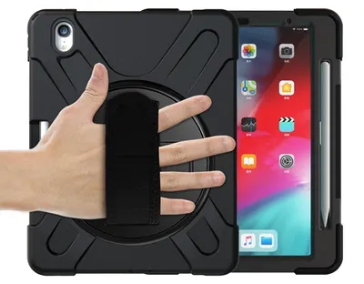 Immagine prodotto di Per Apple iPad Pro 11 2024 Hybrid 360 gradi di rotazione all'aperto custodia protettiva Cover