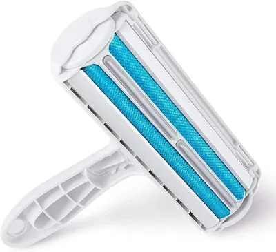Produktbild von PolkaHome® Tierhaar-Entferner Roller, Wiederverwendbare Fusselrolle für Hunde- und Katzenhaare, Fusselbürste für Tierhaare, für Sofa,