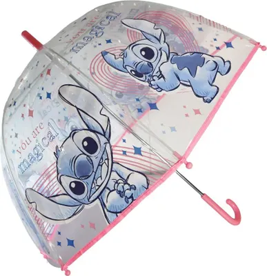 Produktbild von Disney Lilo und Stitch Kinder Regenschirm Stabregenschirm Schirm D 70 cm