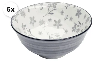 Produktbild von Müslischale 600ml 6er Set Sendai Blume