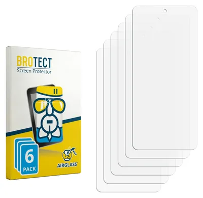 Produktbild von 6x BROTECT Schutzglas für Oppo K13x Schutzfolie Panzer Folie Glas Display Schutz klar