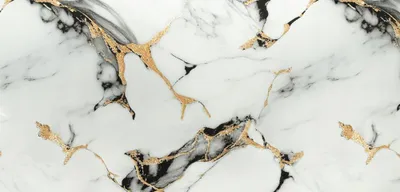 Produktbild von Selbstklebendes PVC Wandpaneel Marmor grau-gold glänzend 280x60cm wasserdicht