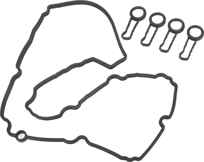 Produktbild von Ventilabdeckung Dichtung Set Schwarzer Gummi 11128511814 für 3 Serien E90 E91 E92 E93 F30 F31 LCI