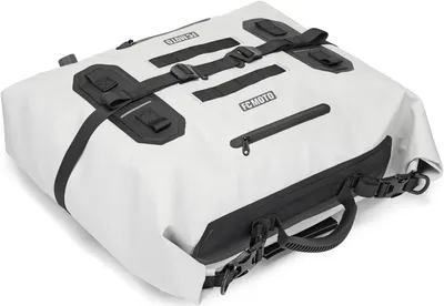 Productafbeelding van FC-Moto Ever-ST rolzak achtertas, 32-40 liter, wit
