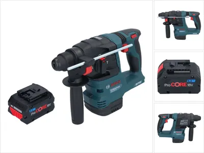 Produktbild von Bosch GBH 18V-22 Professional Akku Bohrhammer 18 V 1,9 J SDS Plus Brushless + 1x ProCORE Akku 8,0 Ah - ohne Ladegerät
