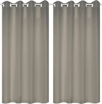 Produktbild von Home Basics Benoga 2Er Set 175 x 135 cm 2x Fertigschal Stein