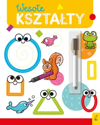 Image de Wesołe Kształty. Flamaster Suchościeralny. Wesoła Nauka