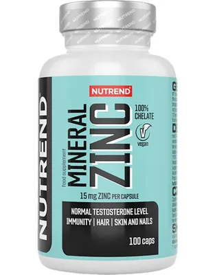 Productafbeelding van MINERAAL ZINK 100% CHELAAT, 100 capsules