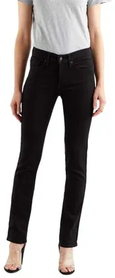 Immagine prodotto di Jeans slim fit modellanti da donna Levi's, modello 312, colore nero, taglia 32W / 30L