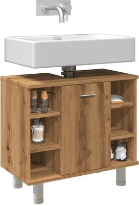 Produktbild von Möbel Badschrank Artisan-Eiche 60x32x53,5 cm Holzwerkstoff - Badezimmer 856145