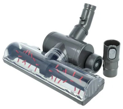 Produktbild von vhbw Universal Turbodüse Bodendüse für Teppiche für diverse Staubsauger mit 32mm, kompatibel mit Dyson Rundanschluss, inkl. Adapter
