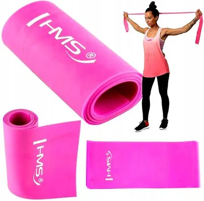 Produktbild von HMS TP01 Power Band Rosa Widerstandsband für Training