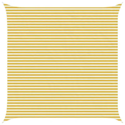 Zdjęcie produktu dla vidaXL Tent żółto-biały 5 x 5 m HDPE
