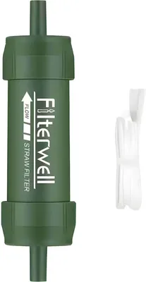 Productafbeelding van PolkaHome, Waterfilter Survival - Waterfilter Outdoor - Waterzuiveringsapparaat - Waterzuivering Outdoor - Survival Kit, Survival Water