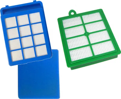 Produktbild von 3in1 Set HEPA-Filter Staubsauger Motorfilter Abluftfilter Schwammfilter für Philips EFH12 ESF1W FC8038/01 AFS1W AEF12 H12 AEF12 CP0484 CP0484/01