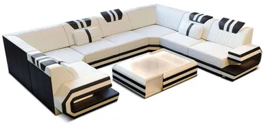 Produktbild von Wohnlandschaft Ragusa U-Form aus Stoff
