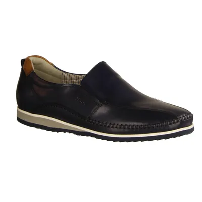 Produktbild von Sioux Hajoko, Indaco( blau), Herrenschuhe, Slipper, Mokassin, Leder, NEU- Herrenschuhe Slipper, Blau, leder (candala)