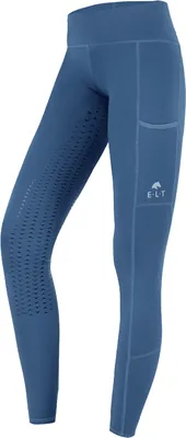 Produktbild von E.L.T Thermo-Reitleggings Damen Full-Grip Ella Nachtblau 40