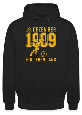 Produktbild von Spreadshirt Dortmund Gründung 1909 Ein Leben Lang Uni Hoodie, XL, Schwarz
