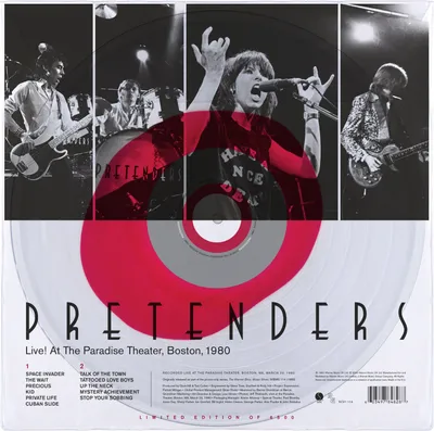 Image de The Pretenders - Live! At The Paradise Theater, Boston 1980 (RSD) (LP)
