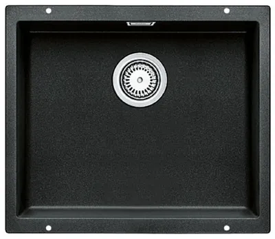 Image de Evier à encastrer 60cm silgranit anthracite - Blanco - 523432 - subline 500-u