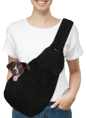 Produktbild von Tragbare Hundetasche mit verstellbarem Schultergurt