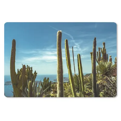 Produktbild von MuchoWow® Mauspad Mousepad Kaktus - Meer - Himmel 27x18 cm - Mousepads - Maus Mat - Pad - Mausunterlage - Büroartikel - Desk Matten