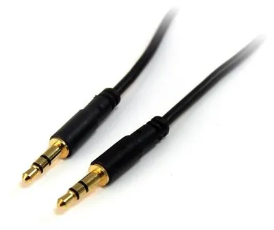 Obrázok produktu pre StarTech.com MU3MMS, 3.5mm, Samec, 3.5mm, Samec, 0,91 m, Čierna