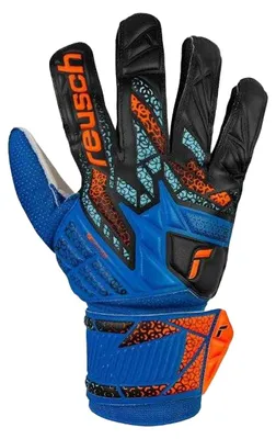 Immagine prodotto di Reusch - Guanti da portiere "Attrakt Solid" per uomo/donna Unisex PP10683 (10,5) (nero/blu)