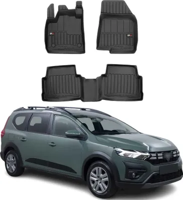 Immagine prodotto di 2021-2025 Dacia Jogger tappetini TPE nero 3 pezzi