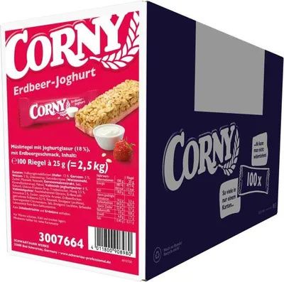 Produktbild von Corny Erdbeer-Joghurt 100x25g