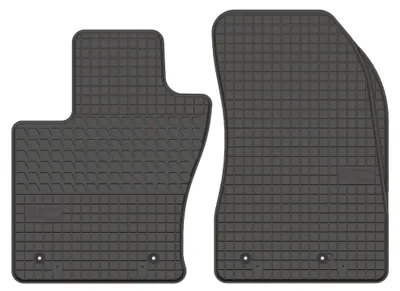 Productafbeelding van Rubberen voormatten voor Jeep Renegade 2014-2018 (SUV) – 2-delig, zwart, op maat