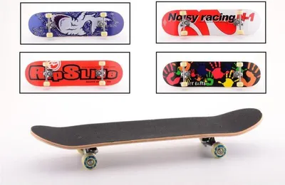 Obrázek produktu pro Alert Sports Dětský skateboard Funboard Black Velikost 73cm Abec 5 Ložisko