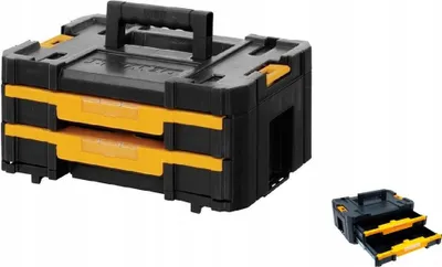 Zdjęcie produktu dla DeWALT DWST1-70706, Małe pudełko z częściami, Plastik, Czarny, Żółty, 440 mm, 314 mm, 176 mm
