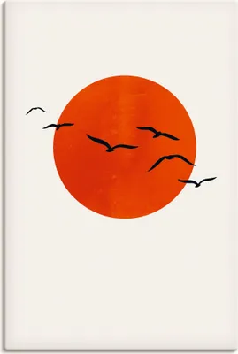 Produktbild von ARTland Leinwandbild Ein sonniger Tag Größe: 20x30 cm
