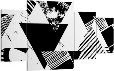 Produktbild von Bild auf Leinwand - Leinwandbild - Abstraktion modern - 160x90cm - Wand Bild - Wanddeko - Leinwanddruck - Bilder - Kunstdruck - Wanddekoration - Leinwand bilder - Wandkunst - DL160x90-3882