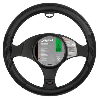 Produktbild von Skeentex Pilot Suzuka S D Lenkradbezug 35/37 cm Schwarz