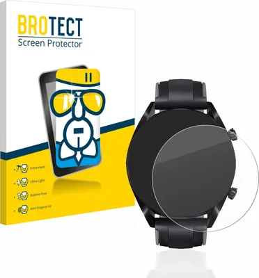 Produktbild von BROTECT Schutzglas für Huawei Watch GT 2 (46 mm) Schutzfolie Panzer Folie Glas Display Schutz klar