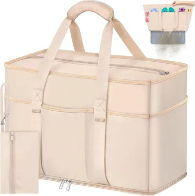 Produktbild von VOBUKE Strandtasche XXL Wasserdicht Schwimmbad Tasche mit Nassfach 45L