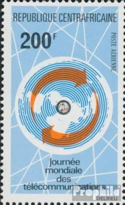 Produktbild von Briefmarken Zentralafrikanische Republik 1973 Mi 310 (kompl.Ausg.) postfrisch Weltfernmeldetag