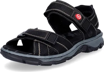 Produktbild von Rieker Damen Trekking Sandale schwarz