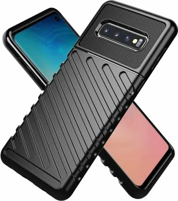 Image de cofi1453® Hybrid Armor Etui de protection Thunder Case Bumper Cover Housse de téléphone portable Matt Cover Robuste Antidérapant pour Samsung Galaxy S10 Lite (G770F)