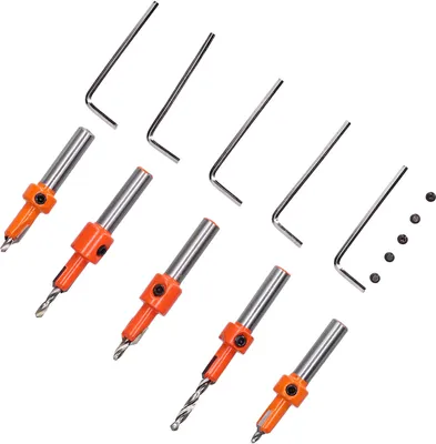 Produktbild von Senkbohrer Set,Bohrer Senker,Schraubensenker,Senkbohrer,Bohrer,Bohrer Set