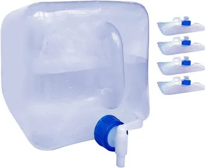 Image de Bouteille d'eau, sans BPA, avec bec verseur et poignée, pour un usage domestique, 100 % étanche