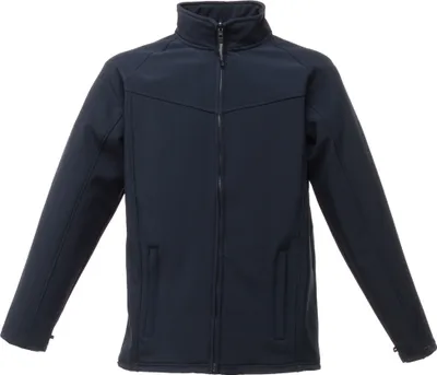 Produktbild von Regatta Uproar Herren Softshell-Jacke / Fleece-Jacke BC811 (L) (Marineblau/Marineblau)
