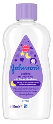 Produktbild von Johnson's Bedtime Baby Schlafenszeit Öl 200ml