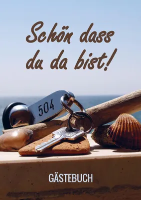 Produktbild von Schön dass du da bist! - Gästebuch