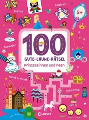 Obrázok produktu pre 100 Gute-Laune-Rätsel - Prinzessinnen und Feen