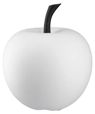 Immagine prodotto di Gilde, oggetto decorativo, mela, "Portofino", Vetroceramica, bianco, confezione da 3, altezza 17 cm, diametro 16 cm. Codice: 32052. EAN: 4063387320525
