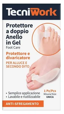 Immagine prodotto di Alluxcare Protezione Doppio Anello Alluce Valgo